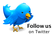 follow us on Twitter